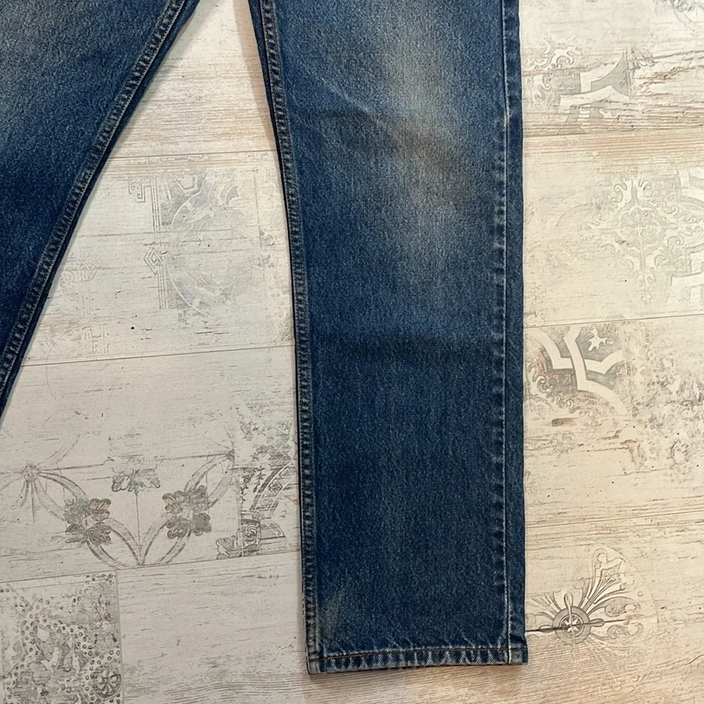 Levi’s Men’s 505 Regular Fit Straight Leg Blue Jeans Size 34x30